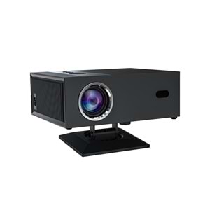 Xnano X6 1080p Full HD 4K LED Projeksiyon, Android, Wi-Fi, Bletooth, Auto Focus, 15000 Lumen, Black
