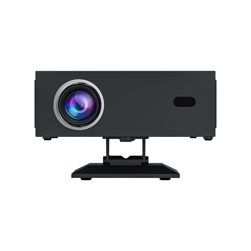 Xnano X6 1080p Full HD 4K LED Projeksiyon, Android, Wi-Fi, Bletooth, Auto Focus, 15000 Lumen, Black