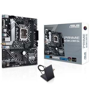 Asus PRIME H610M-A WIFI D4 Intel H610 3200 MHz DDR4 Soket 1700 mATX Anakart