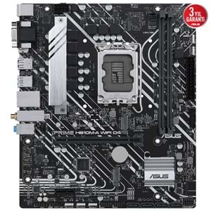 Asus PRIME H610M-A WIFI D4 Intel H610 3200 MHz DDR4 Soket 1700 mATX Anakart