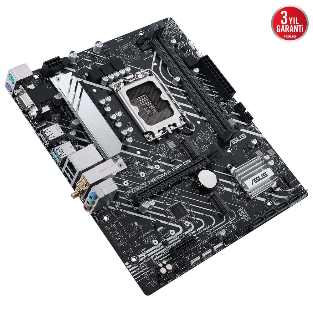 Asus PRIME H610M-A WIFI D4 Intel H610 3200 MHz DDR4 Soket 1700 mATX Anakart