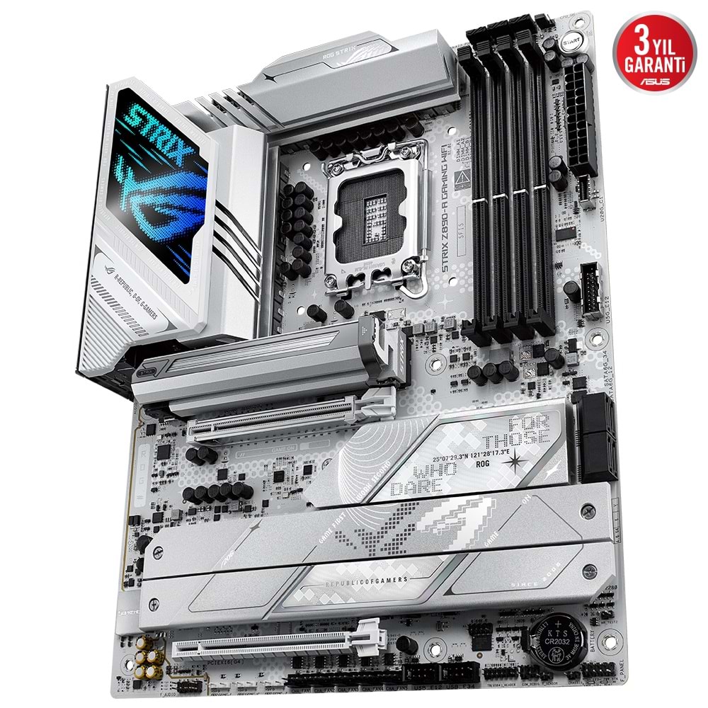 Asus ROG STRIX Z890-A GAMING WIFI DDR5 Intel LGA1851 Anakart