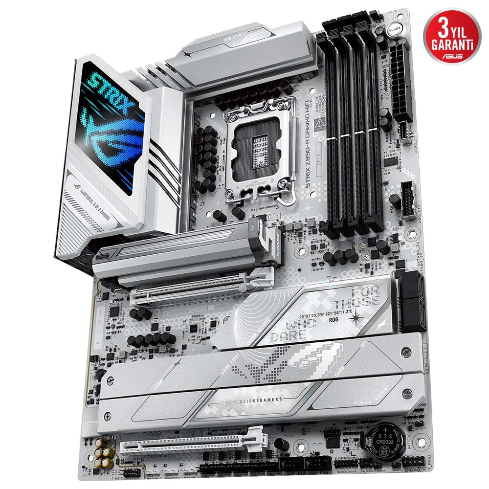 Asus ROG STRIX Z890-A GAMING WIFI DDR5 Intel LGA1851 Anakart