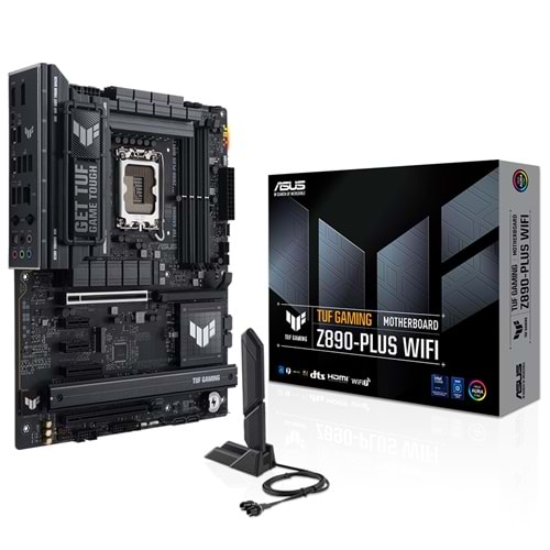 Asus TUF GAMING Z890-PLUS WIFI DDR5 Intel LGA1851 Anakart