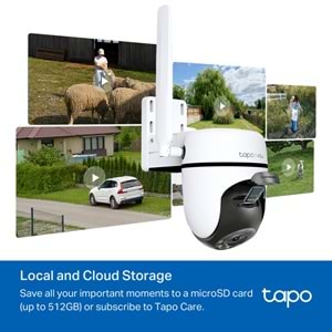 TP-Link Tapo C501GW Dış Ortam 3G/4G LTE/LAN Güvenlik Kamerası