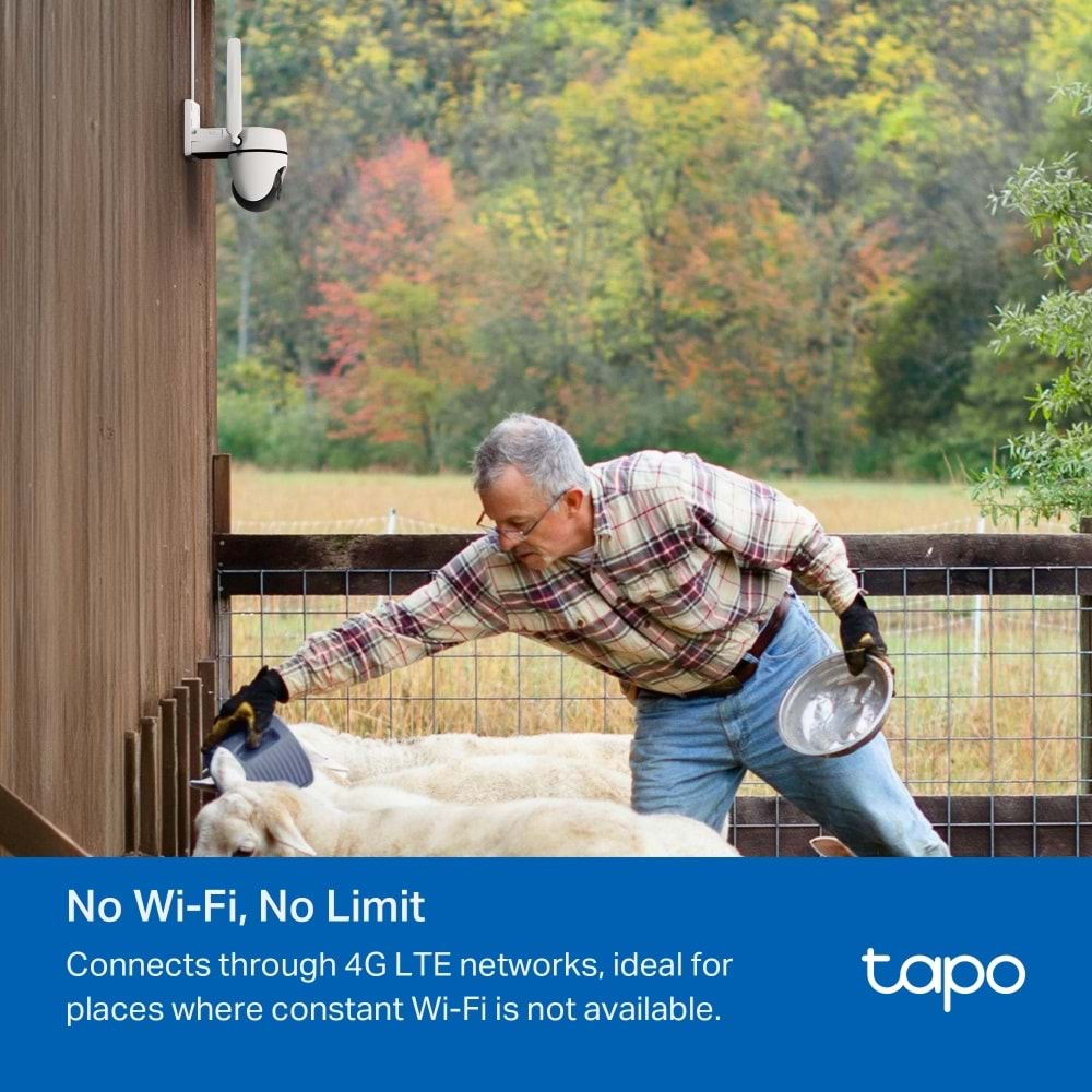 TP-Link Tapo C501GW Dış Ortam 3G/4G LTE/LAN Güvenlik Kamerası