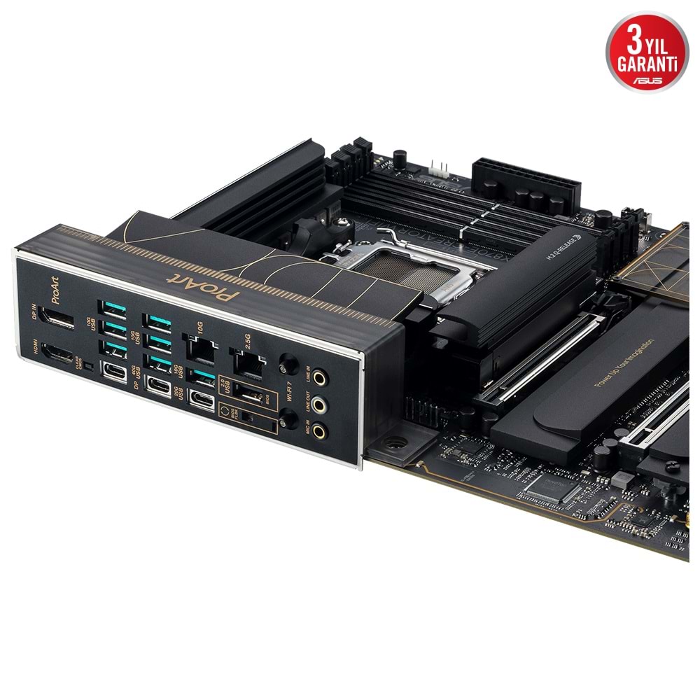 Asus ProArt X870E-CREATOR Wi-Fi AMD X870E 8000 MHz DDR5 AM5 Anakart