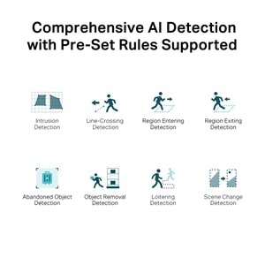 TP-Link VIGI C350 2.8mm 5MP Full-Color Bullet IP Kamera (İki Yönlü Ses, Aktif Savuma)