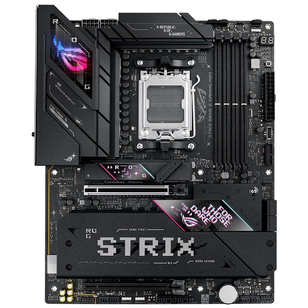 Asus ROG STRIX B850-E GAMING WIFI AMD B850 8000 MHz (OC) DDR5 Soket AM5 ATX Anakart
