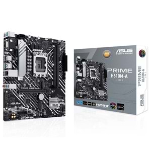 Asus PRIME H610M-A-CSM 5600 MHz DDR5 LGA1700 Matx Anakart