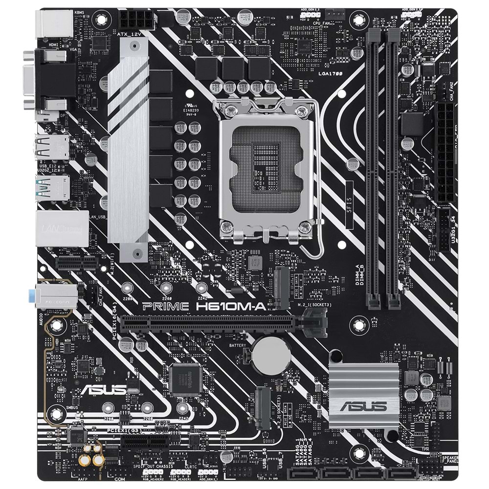 Asus PRIME H610M-A-CSM 5600 MHz DDR5 LGA1700 Matx Anakart