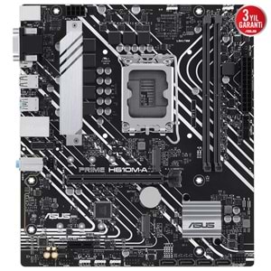 Asus PRIME H610M-A-CSM 5600 MHz DDR5 LGA1700 Matx Anakart