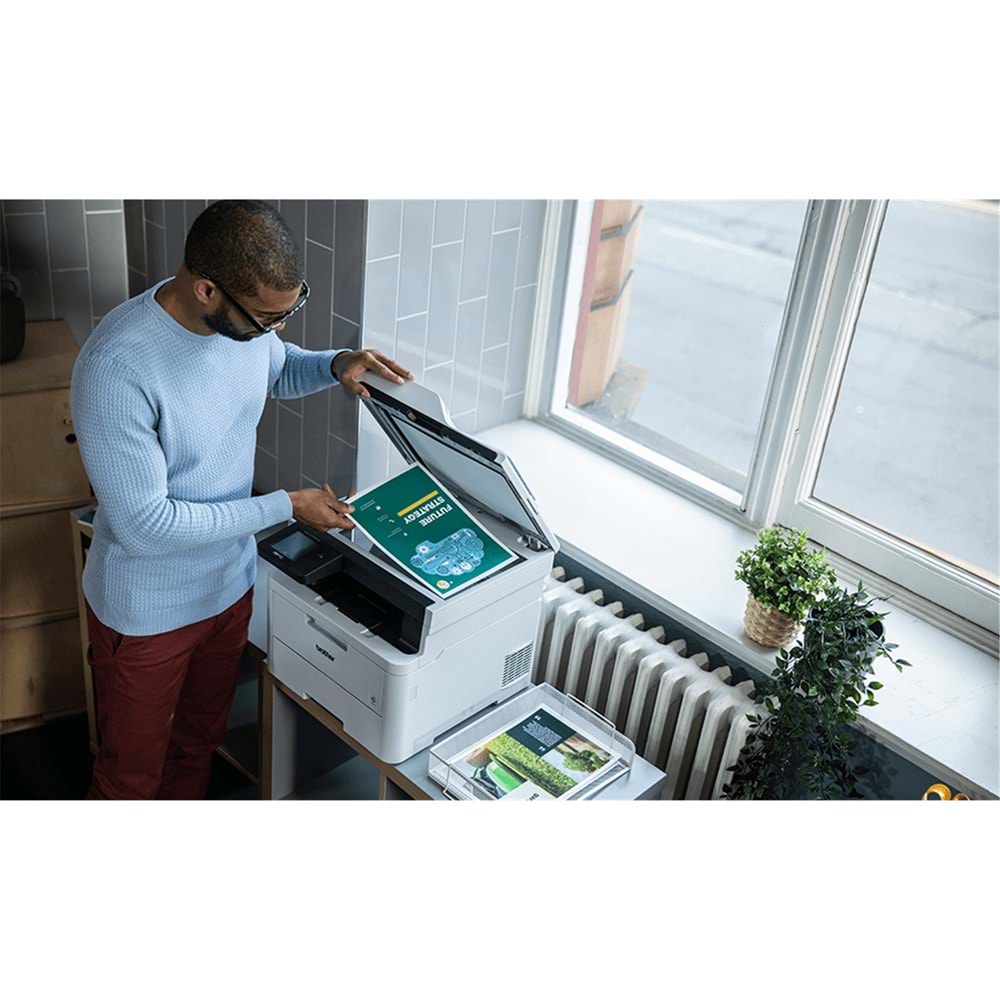 Brother DCP-L3560CDW Çok Fonksiyonlu Renkli LED Lazer Yazıcı Wi-Fi