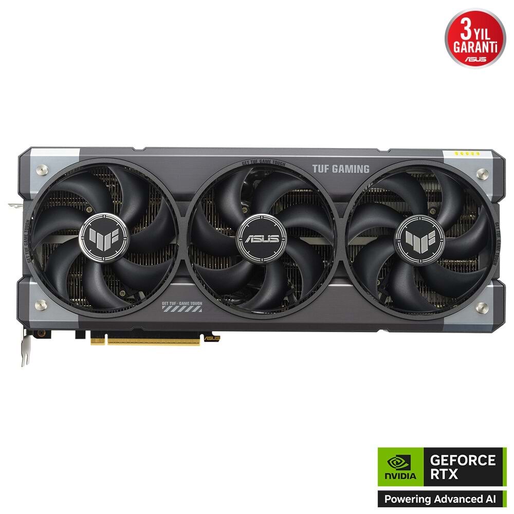 Asus TUF-RTX5090-32G-GAMING 32GB 512Bit GDDR7 DP/HDMI PCI 5.0 Ekran Kartı