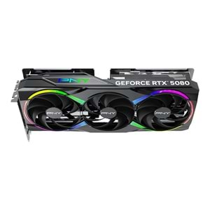 PNY GeForce RTX5080 ARGB 16GB Overclocked GDDR7 256Bit VCG508016TFXXPB1-O Gaming Oyuncu Ekran Kartı