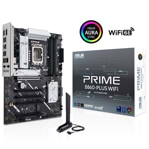 Asus PRIME B860-PLUS WIFI 90MB1K50-M0EAY0 8200 MHz DDR5 Oc Intel Soket 1851 ATX Anakart