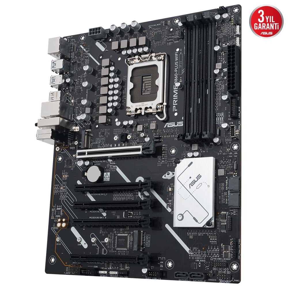 Asus PRIME B860-PLUS WIFI 90MB1K50-M0EAY0 8200 MHz DDR5 Oc Intel Soket 1851 ATX Anakart