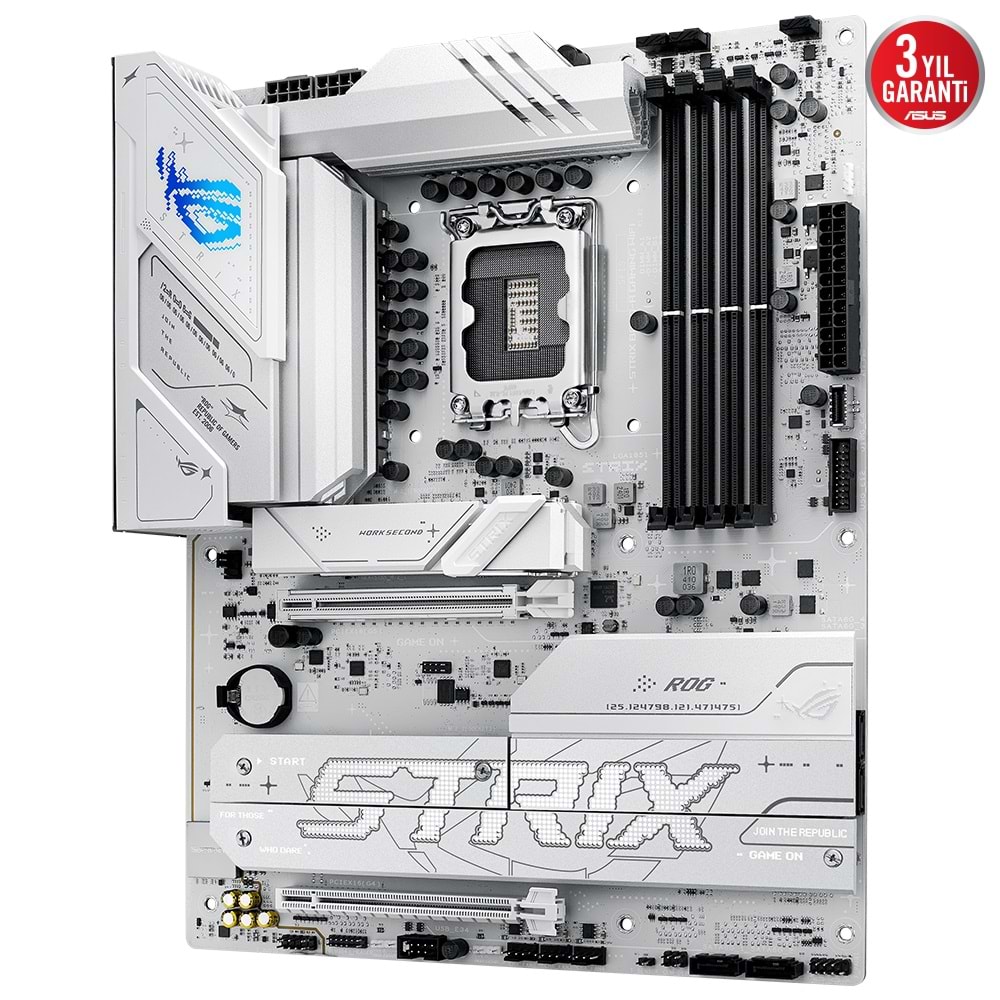 Asus Rog Strix B860-A Gaming WİFİ 8600 MHz DDR5 LGA1851 DP ATX Anakart