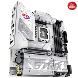 Asus Rog Strix B860-G Gaming WiFi Intel B860 9066 MHz (OC) DDR5 Soket 1851 mATX Anakart