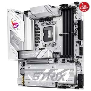 Asus Rog Strix B860-G Gaming WiFi Intel B860 9066 MHz (OC) DDR5 Soket 1851 mATX Anakart