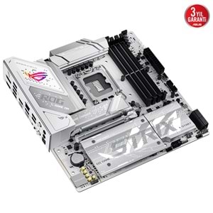 Asus Rog Strix B860-G Gaming WiFi Intel B860 9066 MHz (OC) DDR5 Soket 1851 mATX Anakart