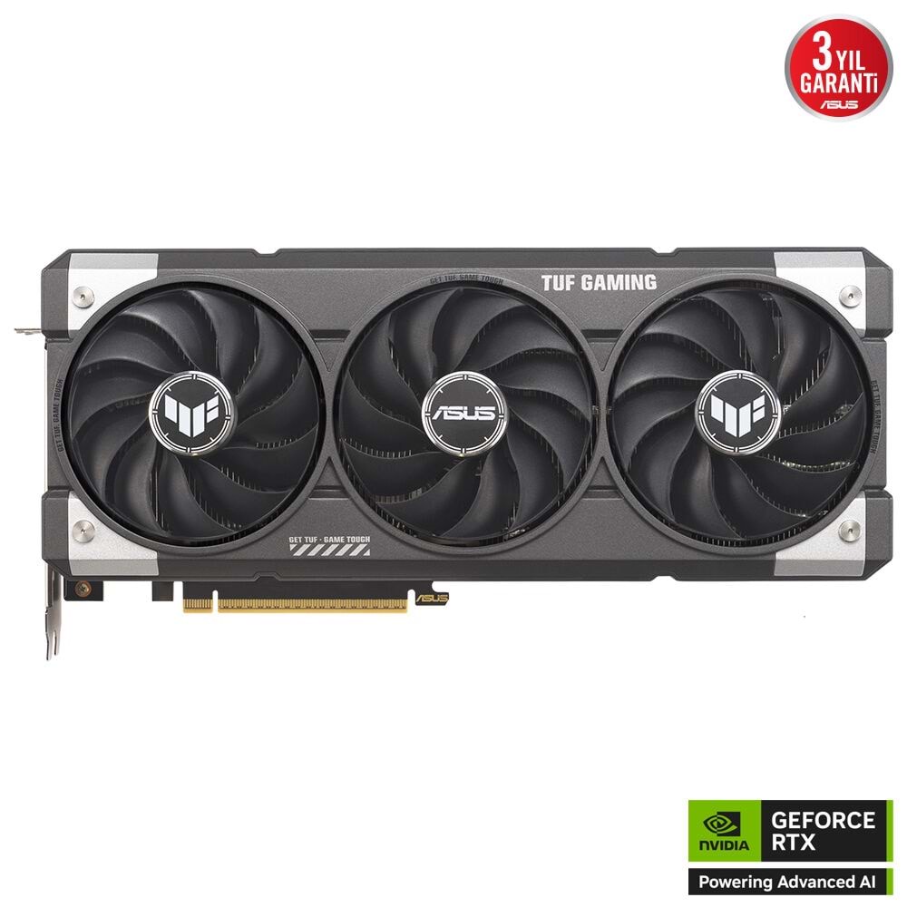Asus TUF-RTX5060TI-O8G-GAMING 8GB 128Bit GDDR7 DP/HDMI PCI 5.0 Ekran Kartı