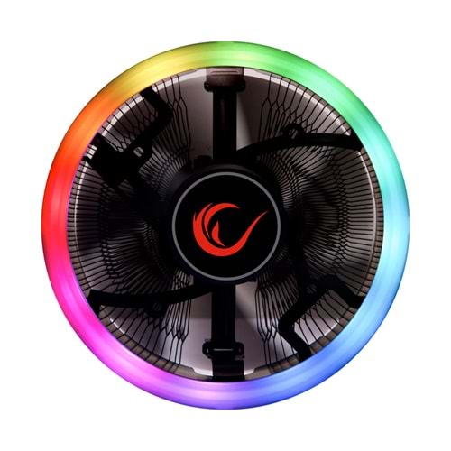 Rampage RM-C01 COOL-FIX 1800RPM AMD/Intel LGA1200 100mm Hava Soğutmalı RGB Fan