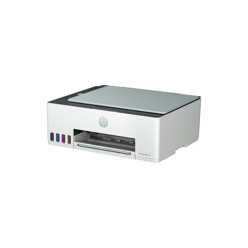 HP 4A8D6A Smart Tank 582 Yazıcı/Tarayıcı/Fotokopi/Wifi Çok Fonksiyonlu Tanklı Yazıcı