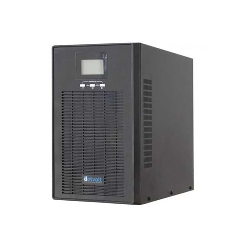 DotVolt 2 KVA / 1800 W LCD Tower Online Güç Kaynağı UPS 4 x 9A