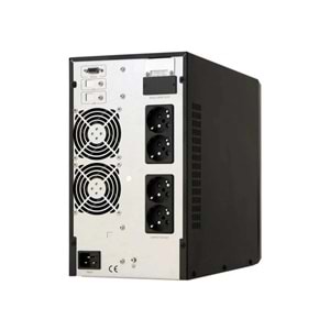 DotVolt 2 KVA / 1800 W LCD Tower Online Güç Kaynağı UPS 4 x 9A