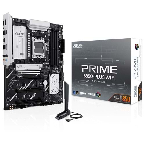 Asus PRIME B850-PLUS WIFI AMD DDR5 M.2 DP/HDMI PCI 5.0 AM5 Anakart