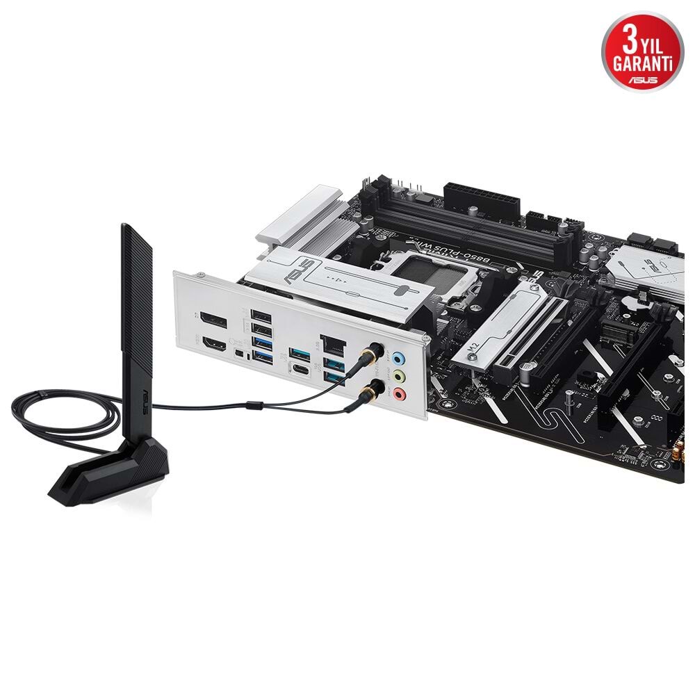 Asus PRIME B850-PLUS WIFI AMD DDR5 M.2 DP/HDMI PCI 5.0 AM5 Anakart
