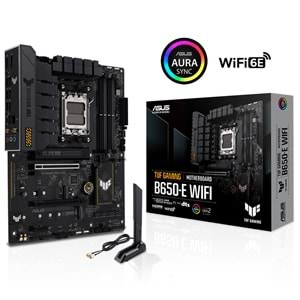 Asus TUF GAMING B650-E WIFI AMD DDR5 M.2 DP/HDMI PCI 4.0 AM5 Anakart