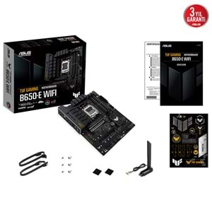 Asus TUF GAMING B650-E WIFI AMD DDR5 M.2 DP/HDMI PCI 4.0 AM5 Anakart