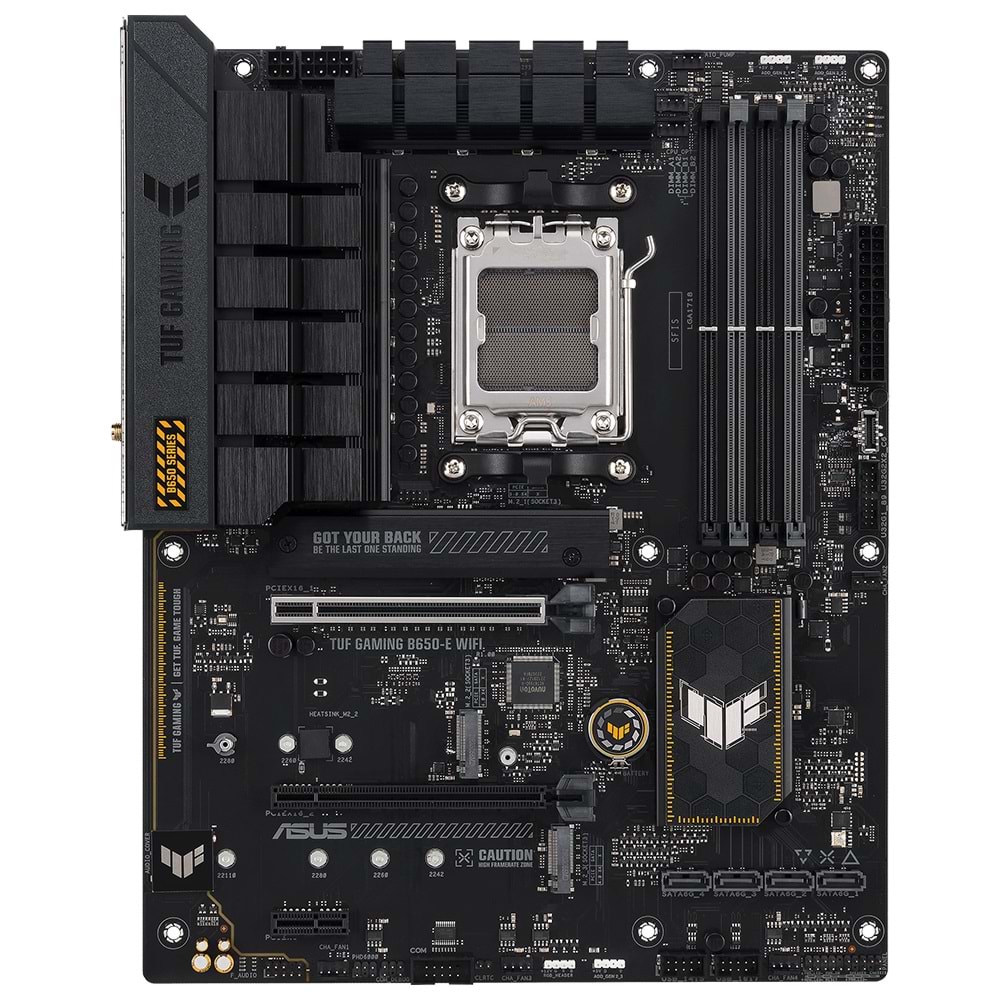 Asus TUF GAMING B650-E WIFI AMD DDR5 M.2 DP/HDMI PCI 4.0 AM5 Anakart
