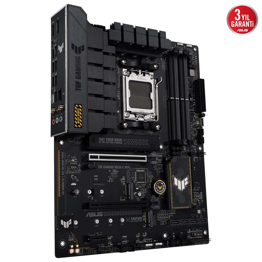 Asus TUF GAMING B650-E WIFI AMD DDR5 M.2 DP/HDMI PCI 4.0 AM5 Anakart