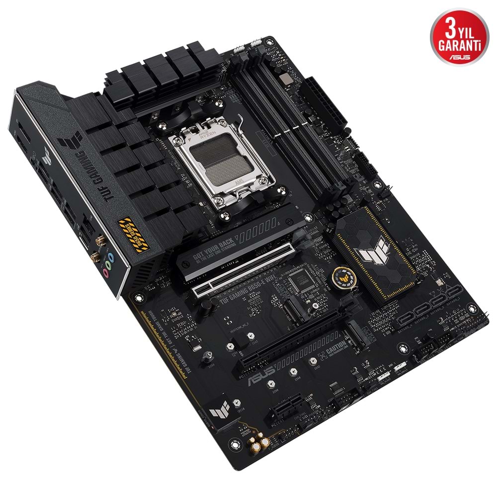 Asus TUF GAMING B650-E WIFI AMD DDR5 M.2 DP/HDMI PCI 4.0 AM5 Anakart