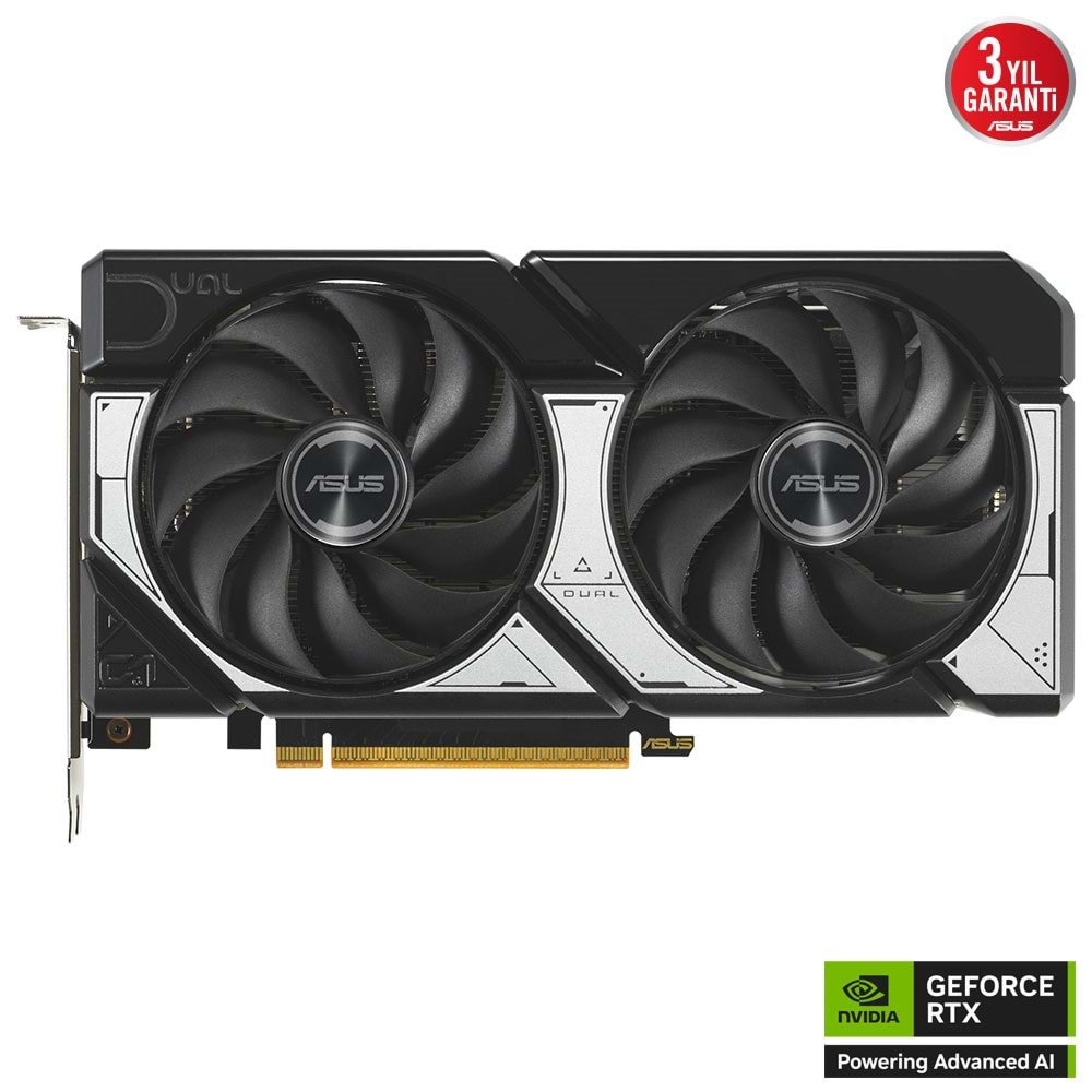 Asus DUAL-RTX5060-O8G 8GB GDDR7 DP/HDMI PCI 5.0 Ekran Kartı