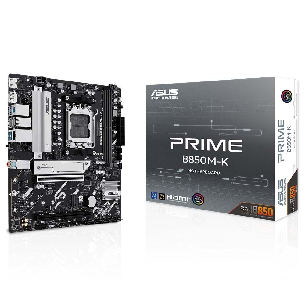 Asus Prime B850M-K Amd B850 Am5 Ddr5 8200 Dp Hdmı Çift M2 Usb 3.2 Anakart