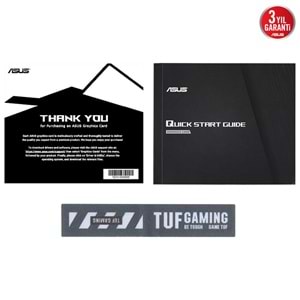Asus TUF-RTX5060-O8G-GAMING 8GB 128Bit GDDR7 DP/HDMI PCI 5.0 Ekran Kartı