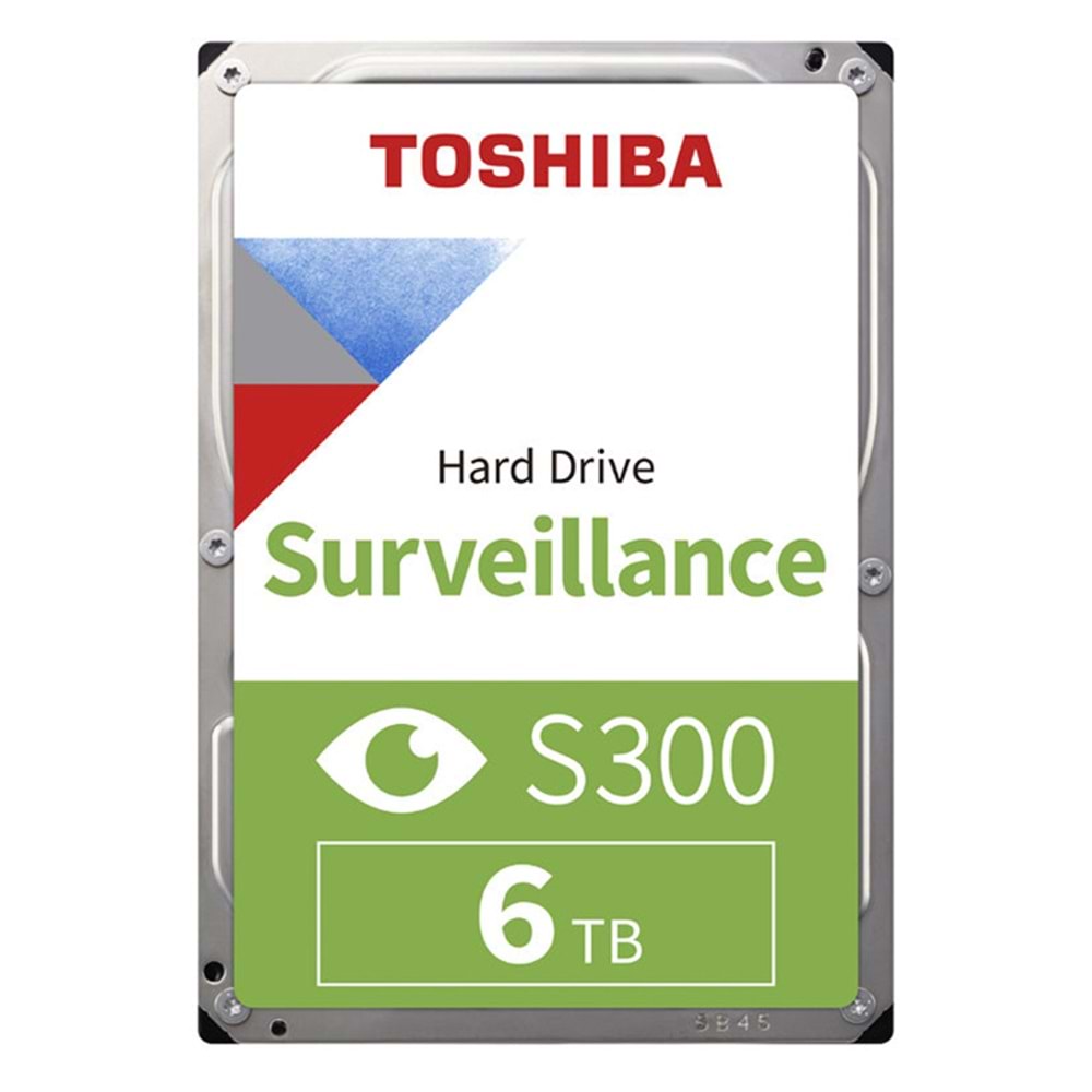Toshiba S300 Surveillance HDWT860UZSVA 6 TB 256 MB 5400 RPM 3.5