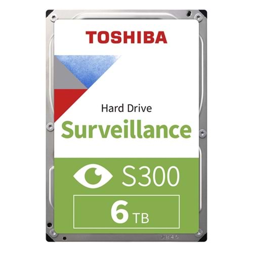 Toshiba S300 Surveillance HDWT860UZSVA 6 TB 256 MB 5400 RPM 3.5