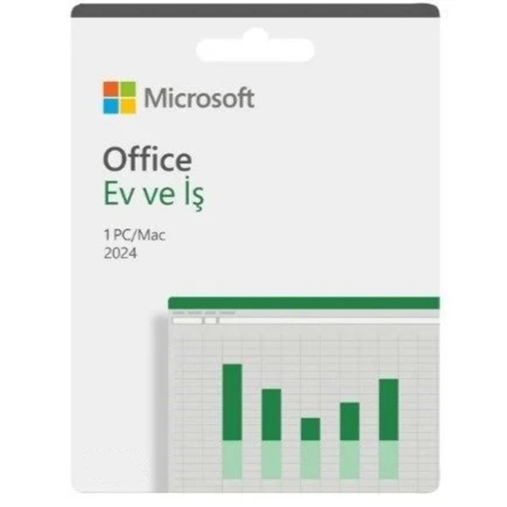 Microsoft Office EP2-06692 2024 Ev Ve İş Türkçe Kutu Ömür Boyu Lisans