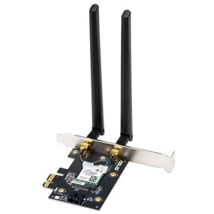 Asus PCE-BE6500 Wi-Fi 7 BE6500 PCIE Kablosuz Adaptör
