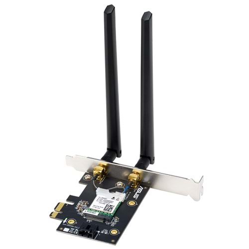 Asus PCE-BE6500 Wi-Fi 7 BE6500 PCIE Kablosuz Adaptör