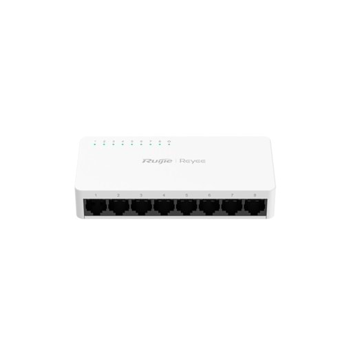 Ruijie Reyee RG-ES08F 8-Port 10/100 Mbps Tak Çalıştır Plastik Kasa Switch