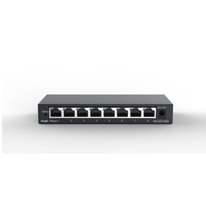 Ruijie Reyee RG-ES108D 8 Port 10/100 Mbps Çelik Kasa Switch