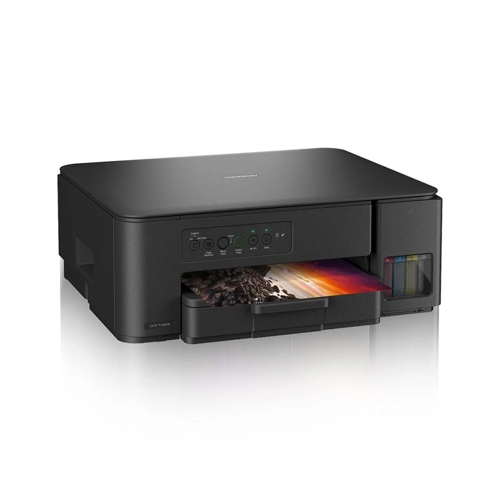 Brother DCP-T430W Fotokopi, Tarayıcı, Renkli Mürekkep Tanklı Yazıcı Wi-Fi