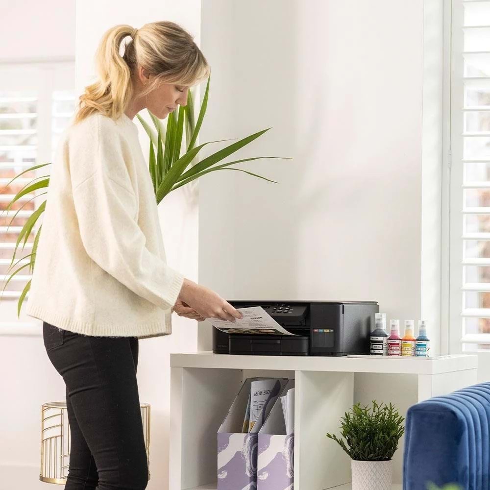 Brother DCP-T530DW Fotokopi, Tarayıcı, Renkli Mürekkep Tanklı Yazıcı Wi-Fi