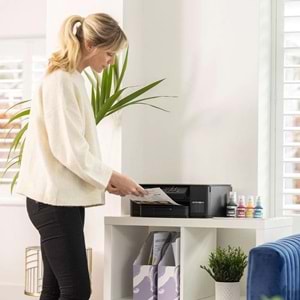 Brother DCP-T530DW Fotokopi, Tarayıcı, Renkli Mürekkep Tanklı Yazıcı Wi-Fi